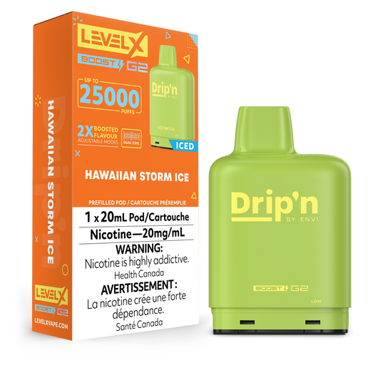 Level X Boost Drip'n 20ml Pod