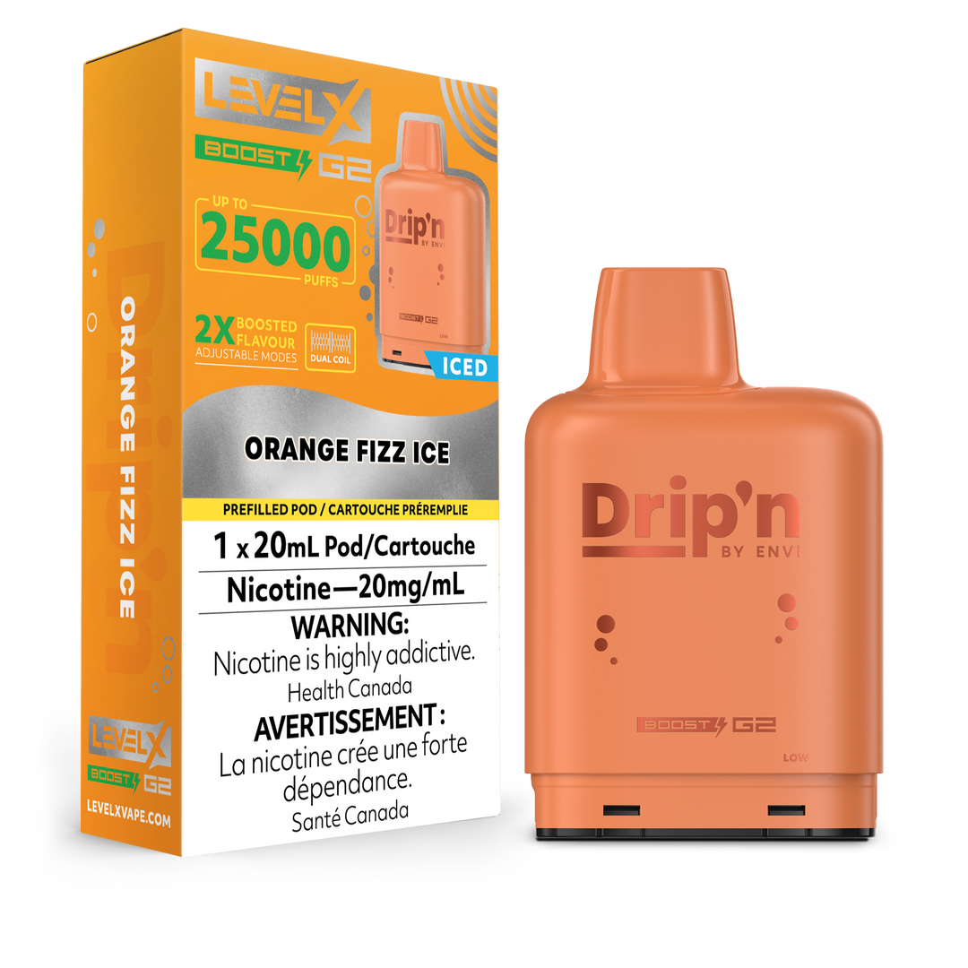 Level X Boost Drip'n 20ml Pod