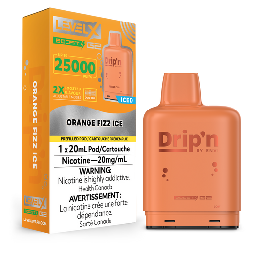 Level X Boost Drip'n 20ml Pod