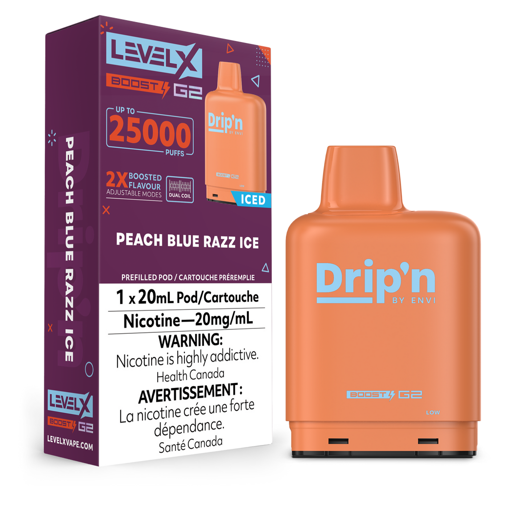 Level X Boost Drip'n 20ml Pod