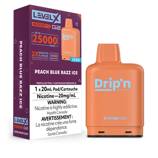 Level X Boost Drip'n 20ml Pod