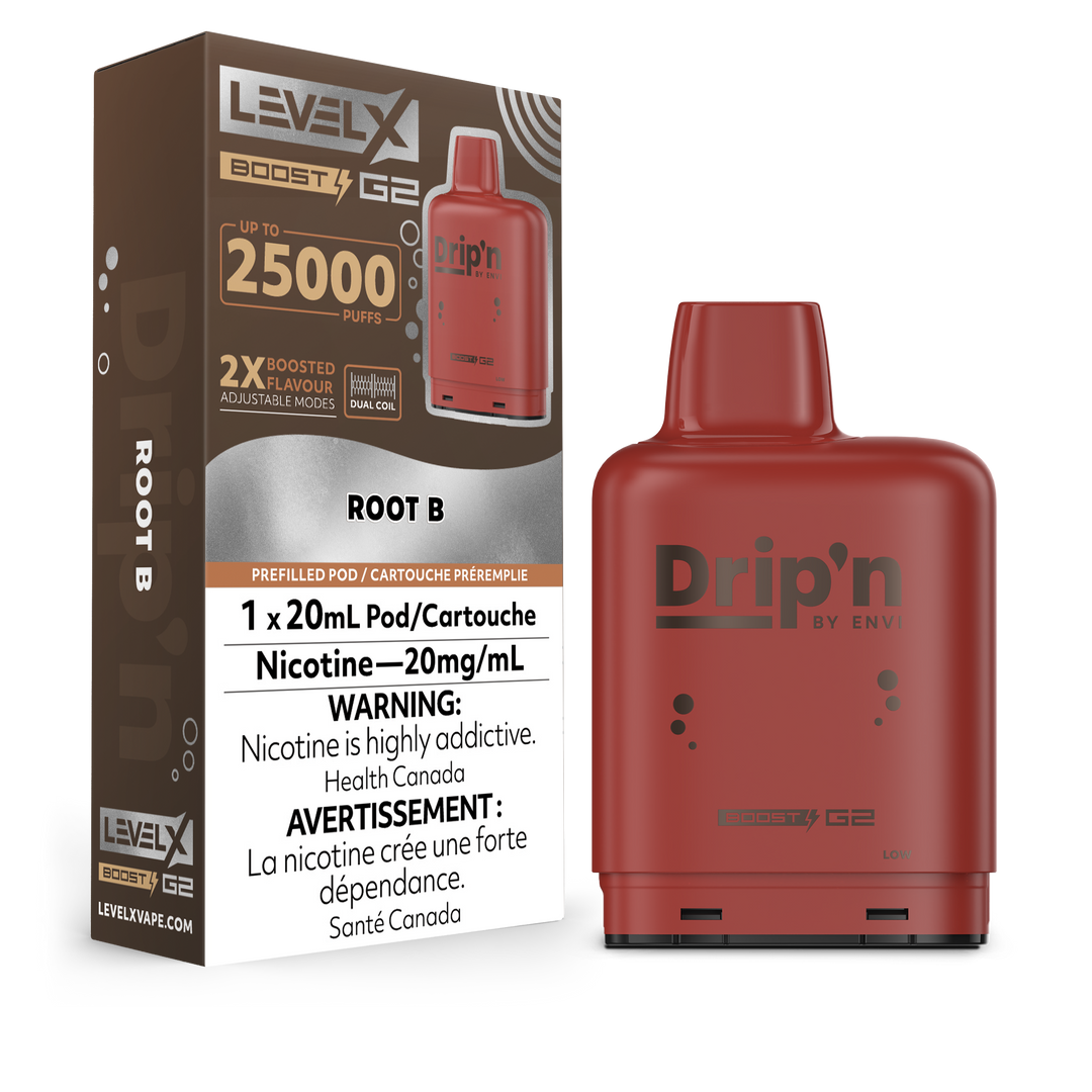 Level X Boost Drip'n 20ml Pod