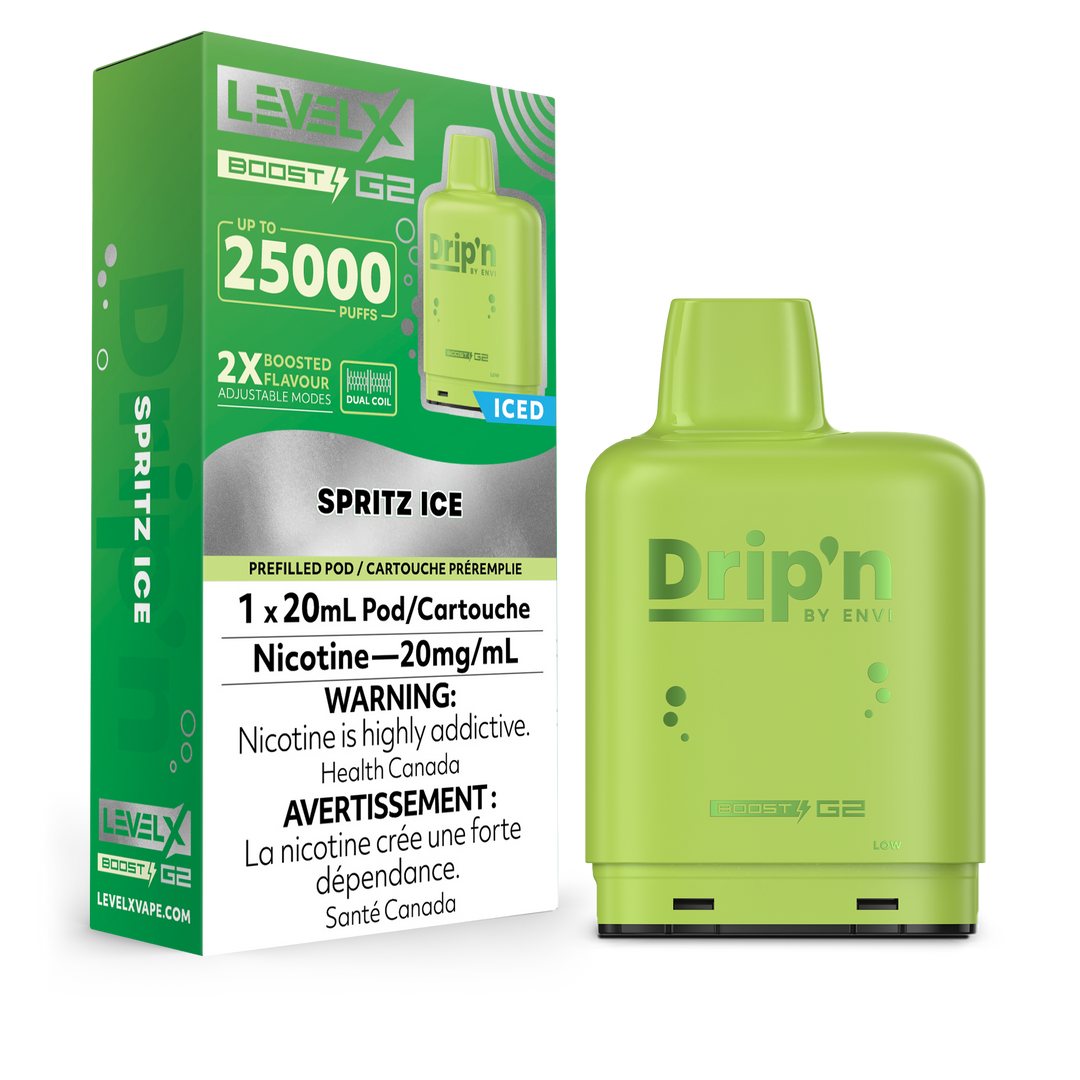 Level X Boost Drip'n 20ml Pod