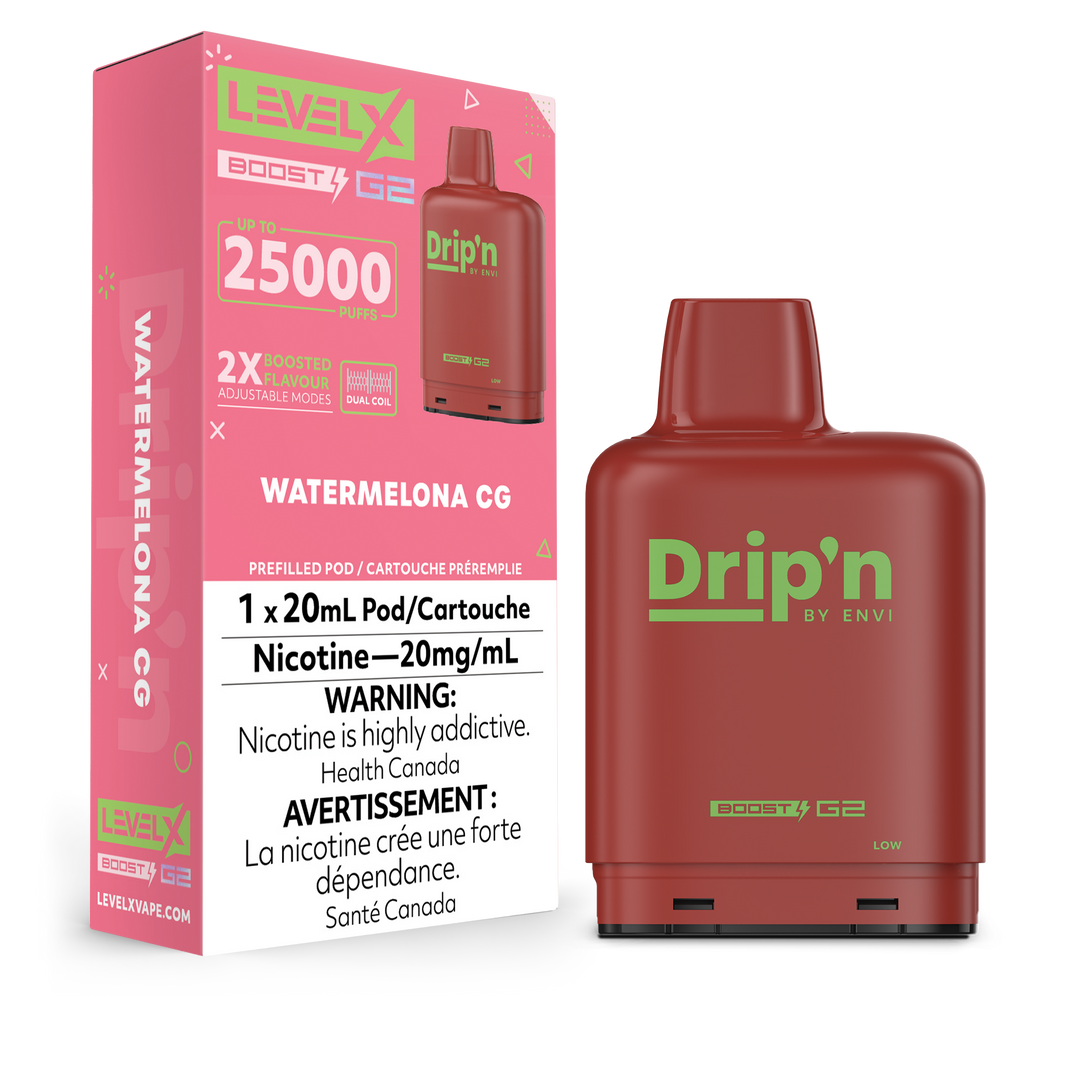 Level X Boost Drip'n 20ml Pod