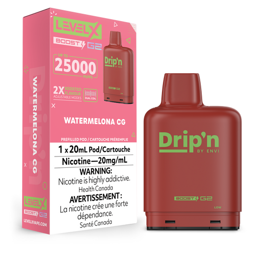 Level X Boost Drip'n 20ml Pod