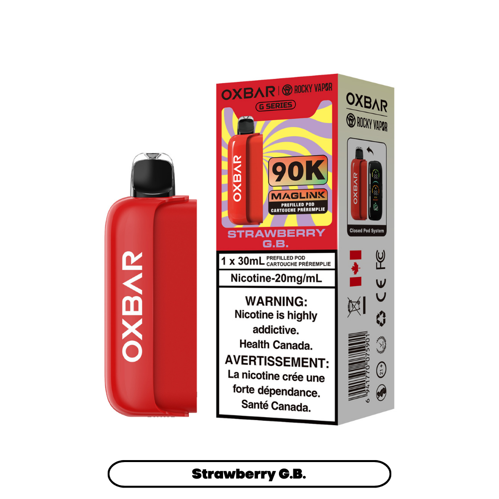 Rocky Vapor X Oxbar Maglink Pre-Filled Pods
