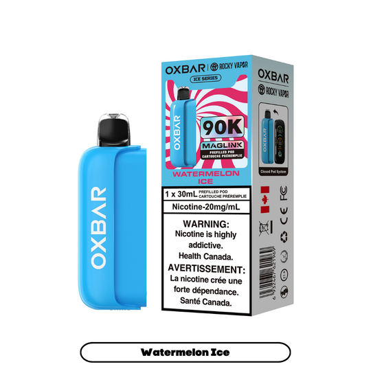 Rocky Vapor X Oxbar Maglink Pre-Filled Pods