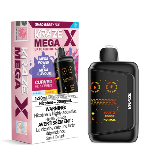 Kraze Mega X Disposable Vapes