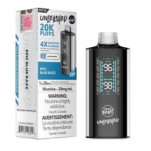 Flavour Beast Unleashed DCP 20K Disposable Vapes