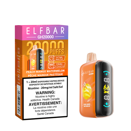 Elf Bar GH20k Puff Disposable Vapes