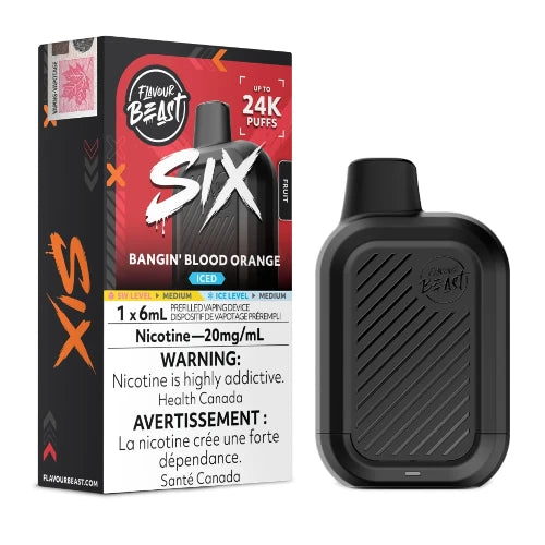 Flavour Beast SIX Disposable Vapes
