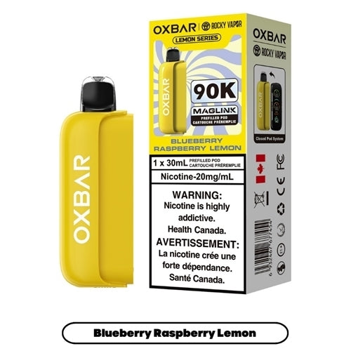 Rocky Vapor X Oxbar Maglink Pre-Filled Pods