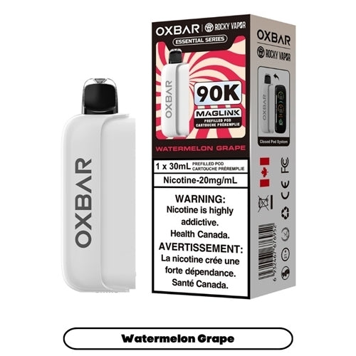 Rocky Vapor X Oxbar Maglink Pre-Filled Pods