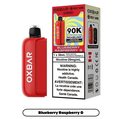 Rocky Vapor X Oxbar Maglink Pre-Filled Pods