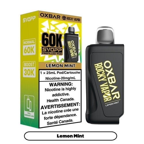 Rocky Vapor Oxbar Svopp 60k Pre-Filled Pods