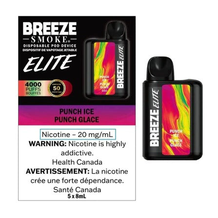 Breeze Elite 4000 Puff Disposable Vapes