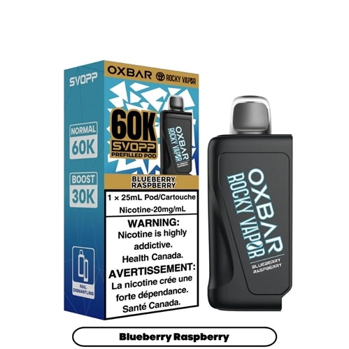 Svopp Rocky Vapor Oxbar 60k Pre-Filled Pods