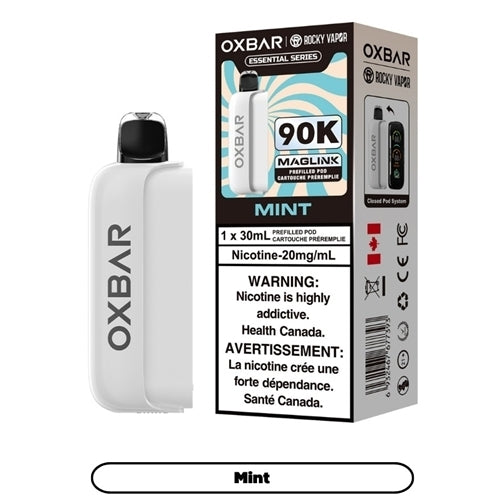 Rocky Vapor X Oxbar Maglink Pre-Filled Pods