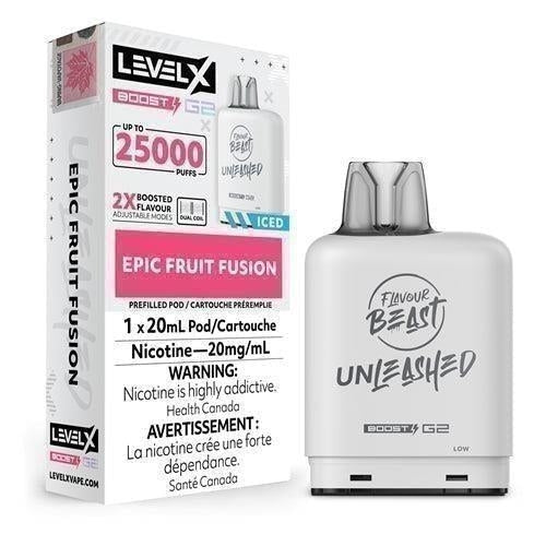 Level X Boost Unleashed 20ml Pod