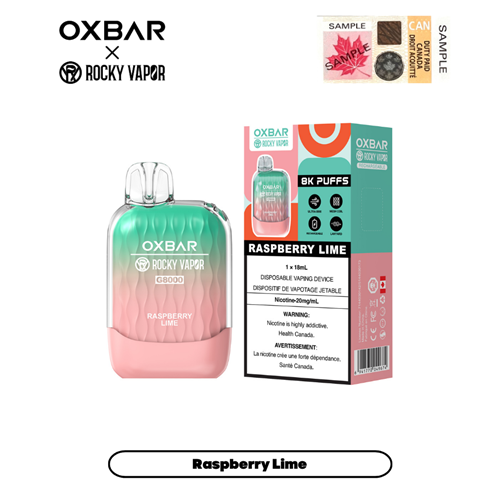 OxBar 8000 Disposable Vapes