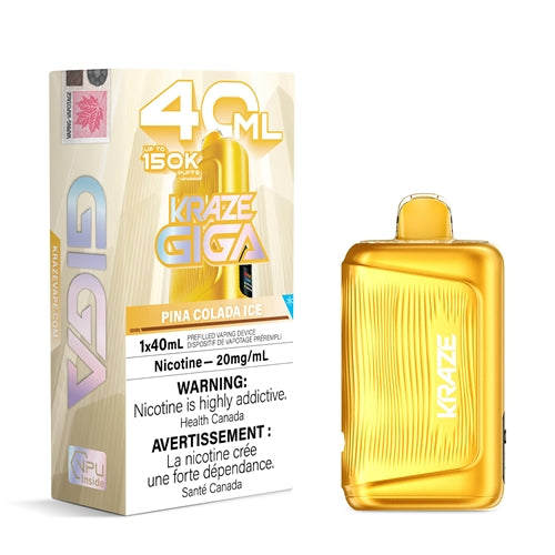 Kraze Giga 40ml Disposable Vapes