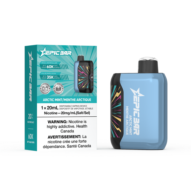 Epic Bar 20ml 60k Disposable Vapes
