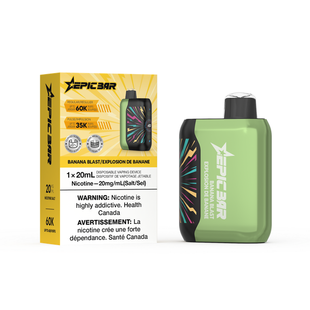Epic Bar 20ml 60k Disposable Vapes