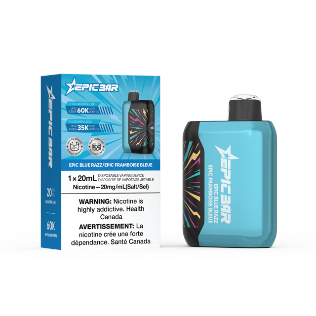 Epic Bar 20ml 60k Disposable Vapes