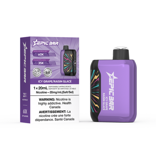 Epic Bar 20ml 60k Disposable Vapes