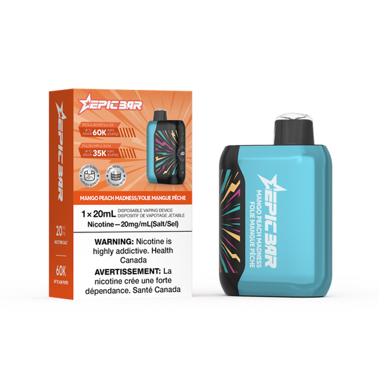 Epic Bar 20ml 60k Disposable Vapes
