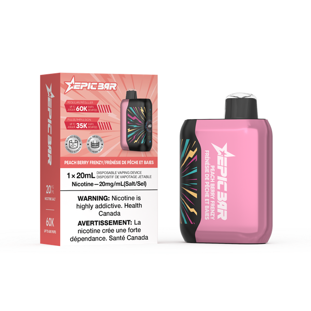 Epic Bar 20ml 60k Disposable Vapes
