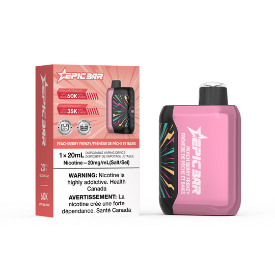 Epic Bar 20ml 60k Disposable Vapes