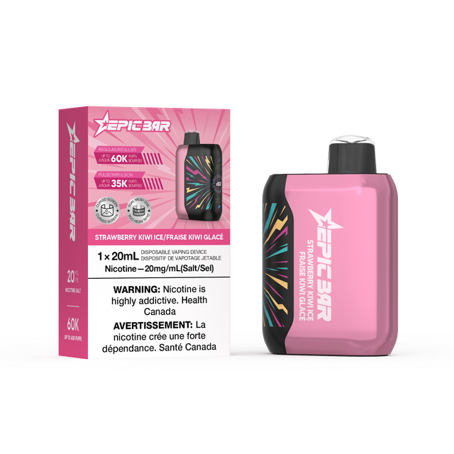Epic Bar 20ml 60k Disposable Vapes