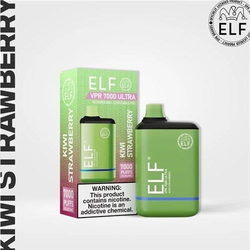 Elf VPR 7000 Ultra Disposable Vapes The Kocky Dog Elf VPR 7000 Ultra Disposable Vapes The Kocky Dog