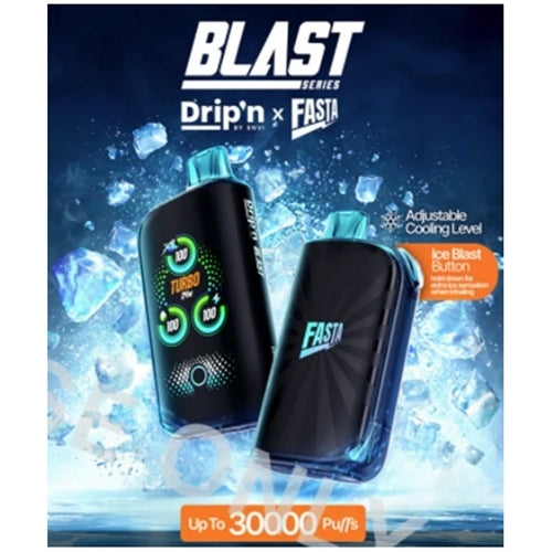 Drip'n X Fasta Blast Series 30K Disposable Vapes The Kocky Dog Drip'n X Fasta Blast Series 30K Disposable Vapes The Kocky Dog