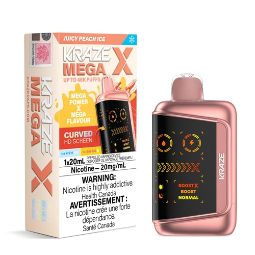 Kraze Mega X Disposable Vapes