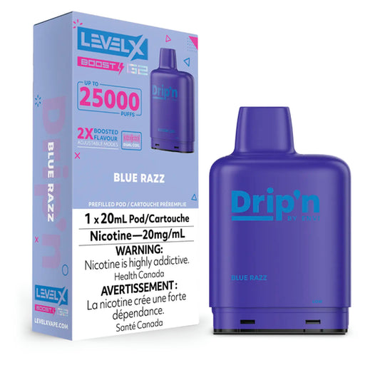 Level X Boost Drip'n 20ml Pod