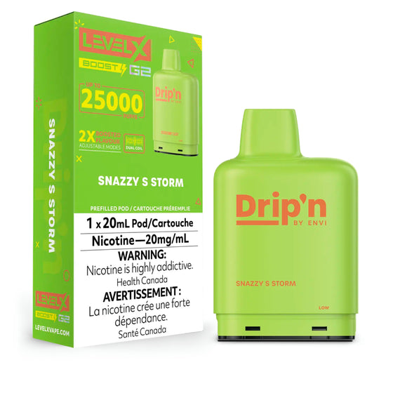 Level X Boost Drip'n 20ml Pod