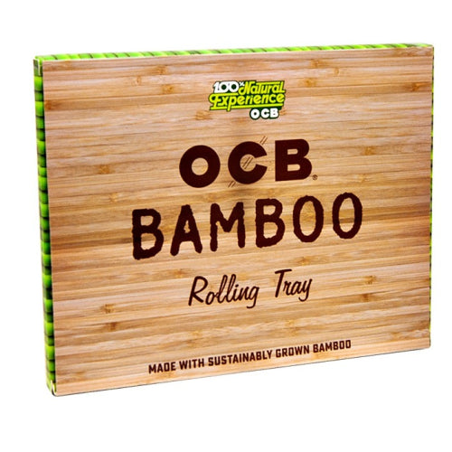 OCB Bamboo rolling tray