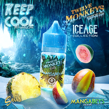 12 Monkeys Iced 60ml Freebase