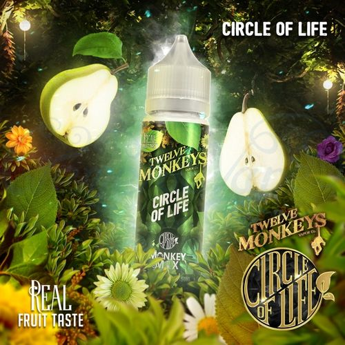 12 Monkeys Circle Of Life 60ml Freebase